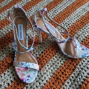 Steve Madden Floral Heels